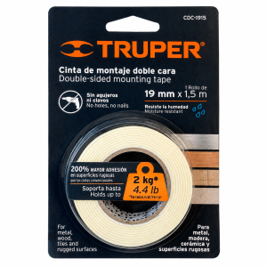CINTA DOBLE CONTACTO TRUPER
